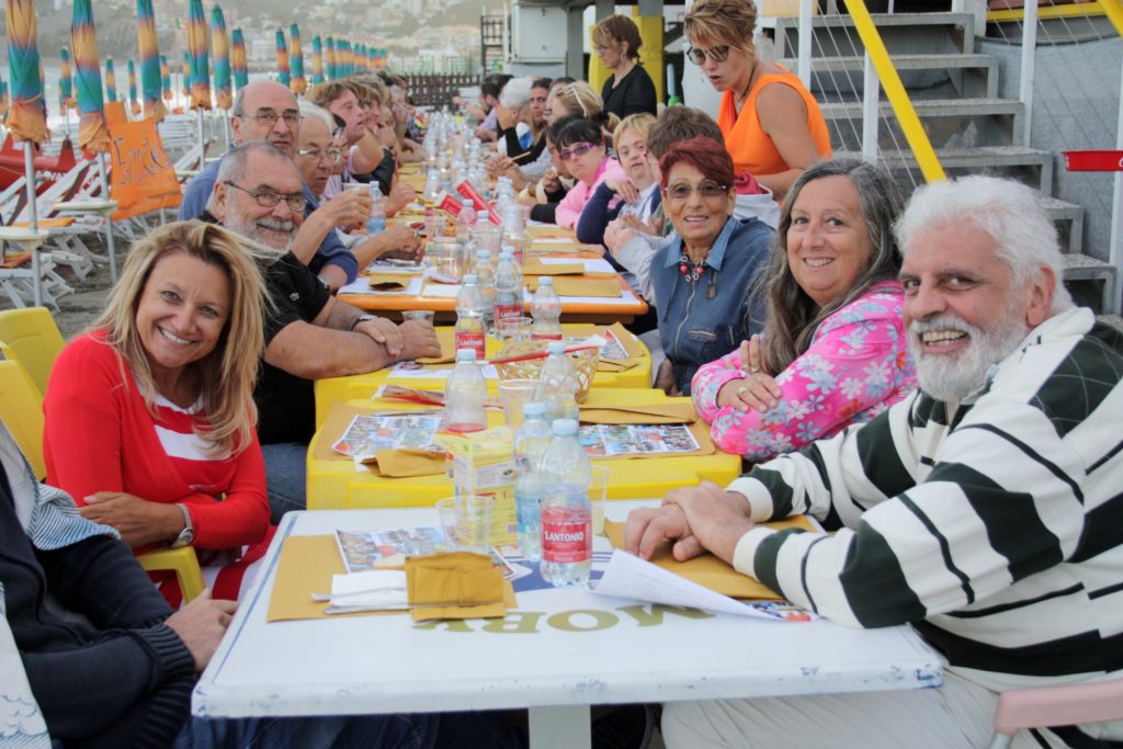 cena eunike spiaggia