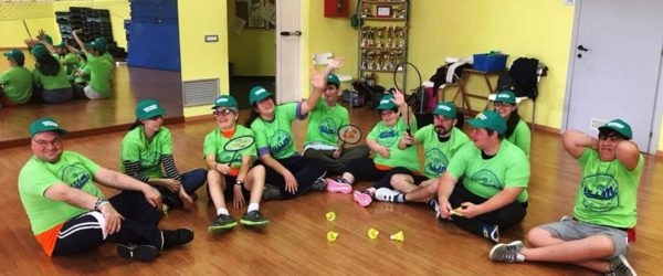 Il team di Badminton in partenza per Gallarate us sanmarziano eunike badminton