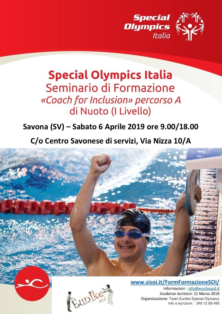 locandina seminario nuoto eunike