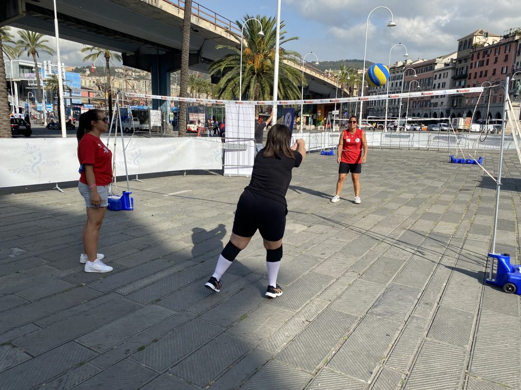 Pallavolo alla Festa dello Sport 2021