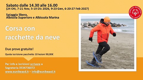 Corsa con racchette da neve Unified