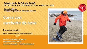Corsa con racchette da neve Unified